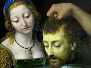 Salome with the Head of Saint John the Baptist by Andrea Solario